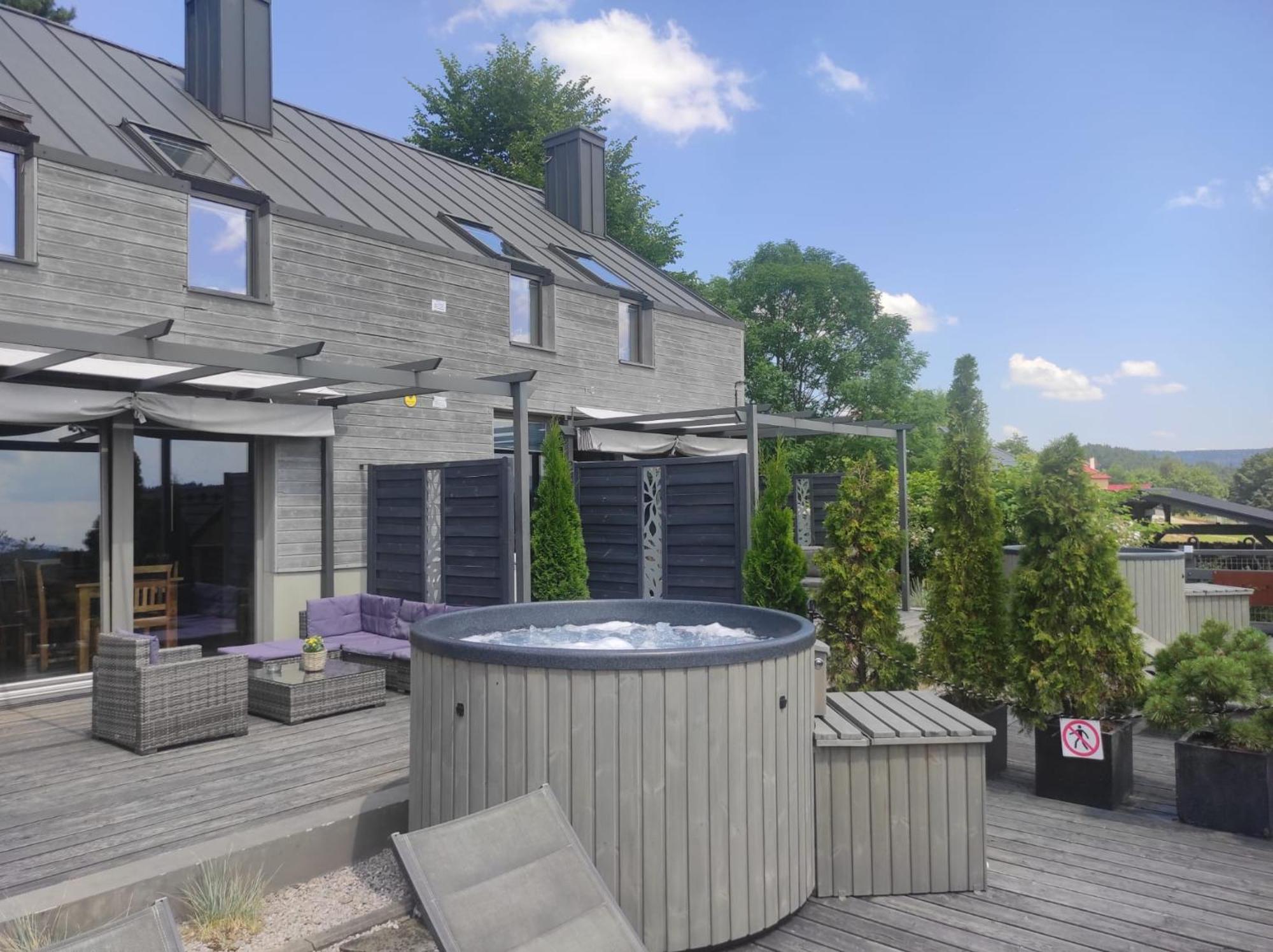 Sloneczny Chelm - Apartamenty W Gorach, Prywatna Sauna Jacuzzi Balia W Cenie, Spa, Grill, Stok Narciarski Myslenice, Sciezki Rowerowe, Rzeka Raba, Widok Na Tatry Exteriér fotografie